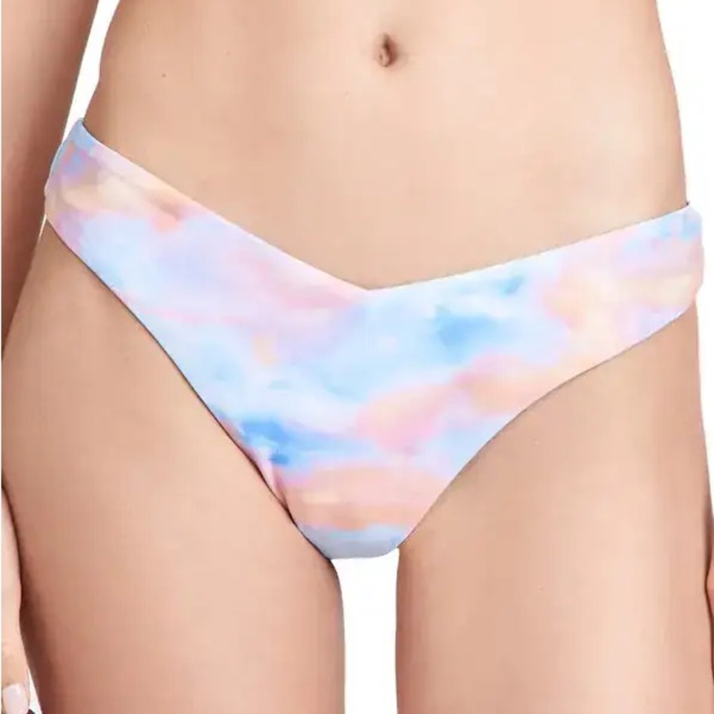 NWT WeWoreWhat Delilah Delilah bikini bottoms sunset multi